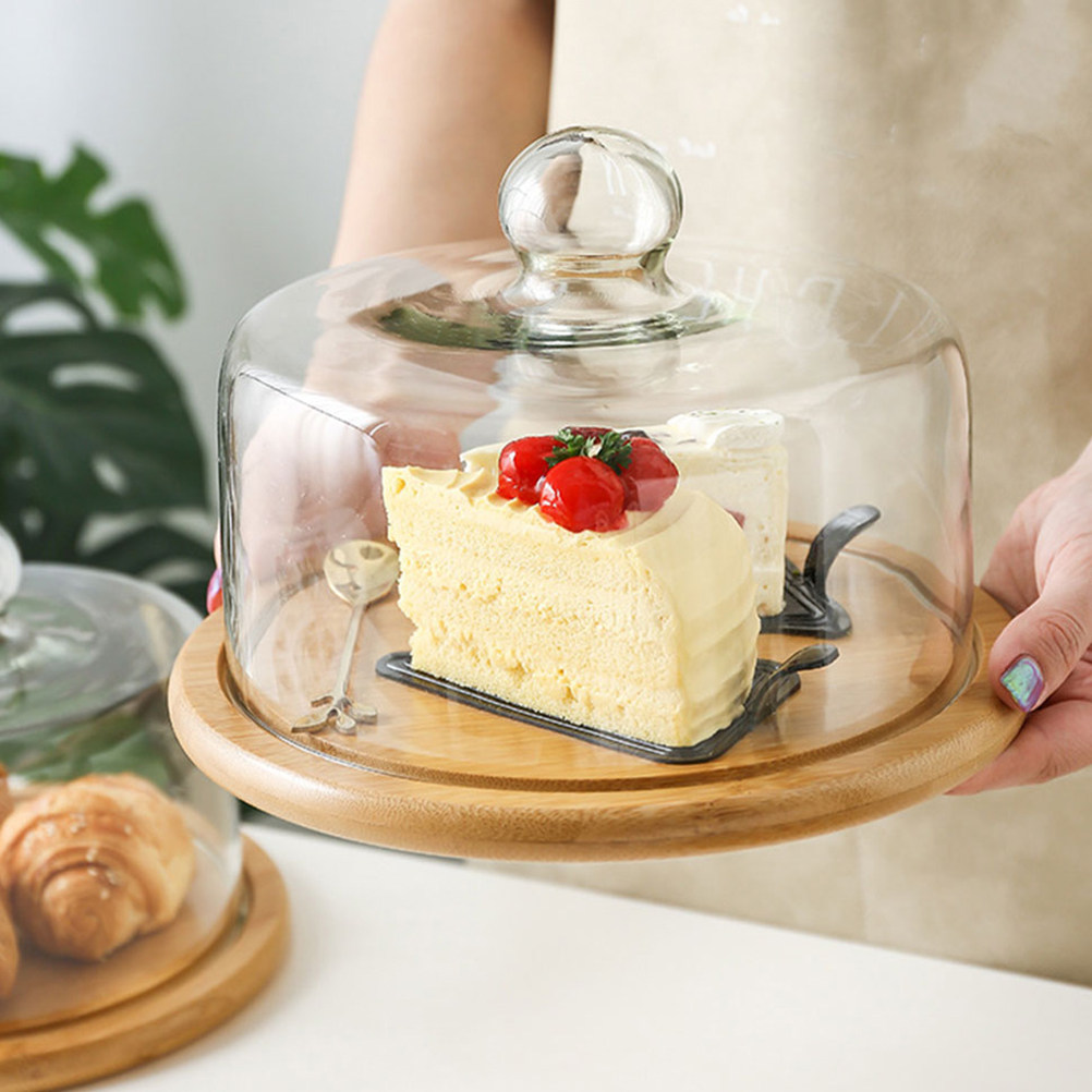 18 cm Glas-Kuchenglocke, Klare – Plastic Dome Clear Bewertung und Preis
